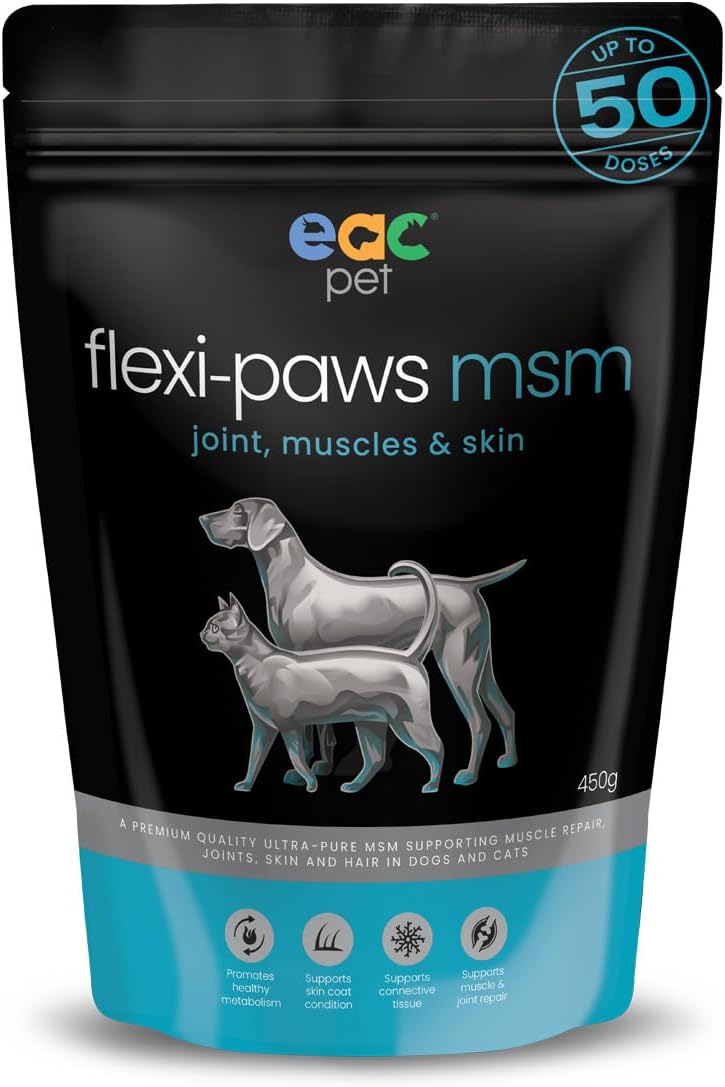 EAC/PAW – Flexi-Paws MSM Joint, Muscles & Skin – 450g