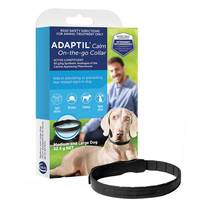 Adaptil – Calm On-the-go Collar, Medium and Large Dog
