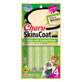 Inaba - Cat Churu - Skin and Coat - Chicken and Scallop Recipe - Carton of 6 (6 x 56g)