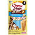 Inaba Dog Churu Rolls – Joint Support, Chicken and Cheese Recipe (Carton of 6, 18x12g)