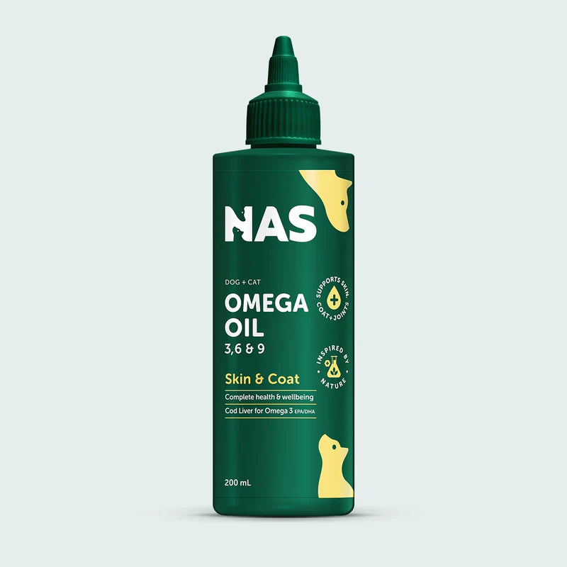 Natural Animal Solutions – Omega Oil 3, 6 & 9, 200ml