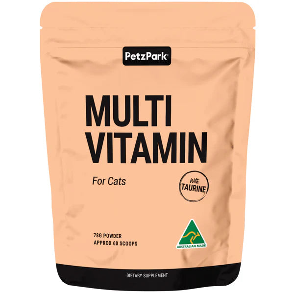 PetzPark Multivitamin — 78g Powder for Cats
