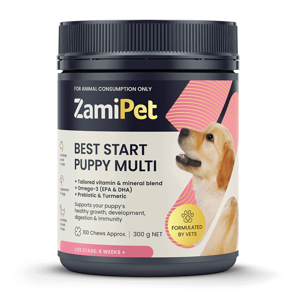 ZamiPet – Best Start Puppy Multi, 100 Chews/300g