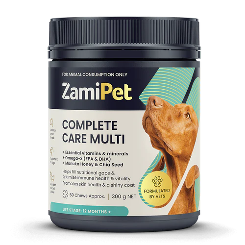 ZamiPet – Complete Care Multi, 60 Chews/300g