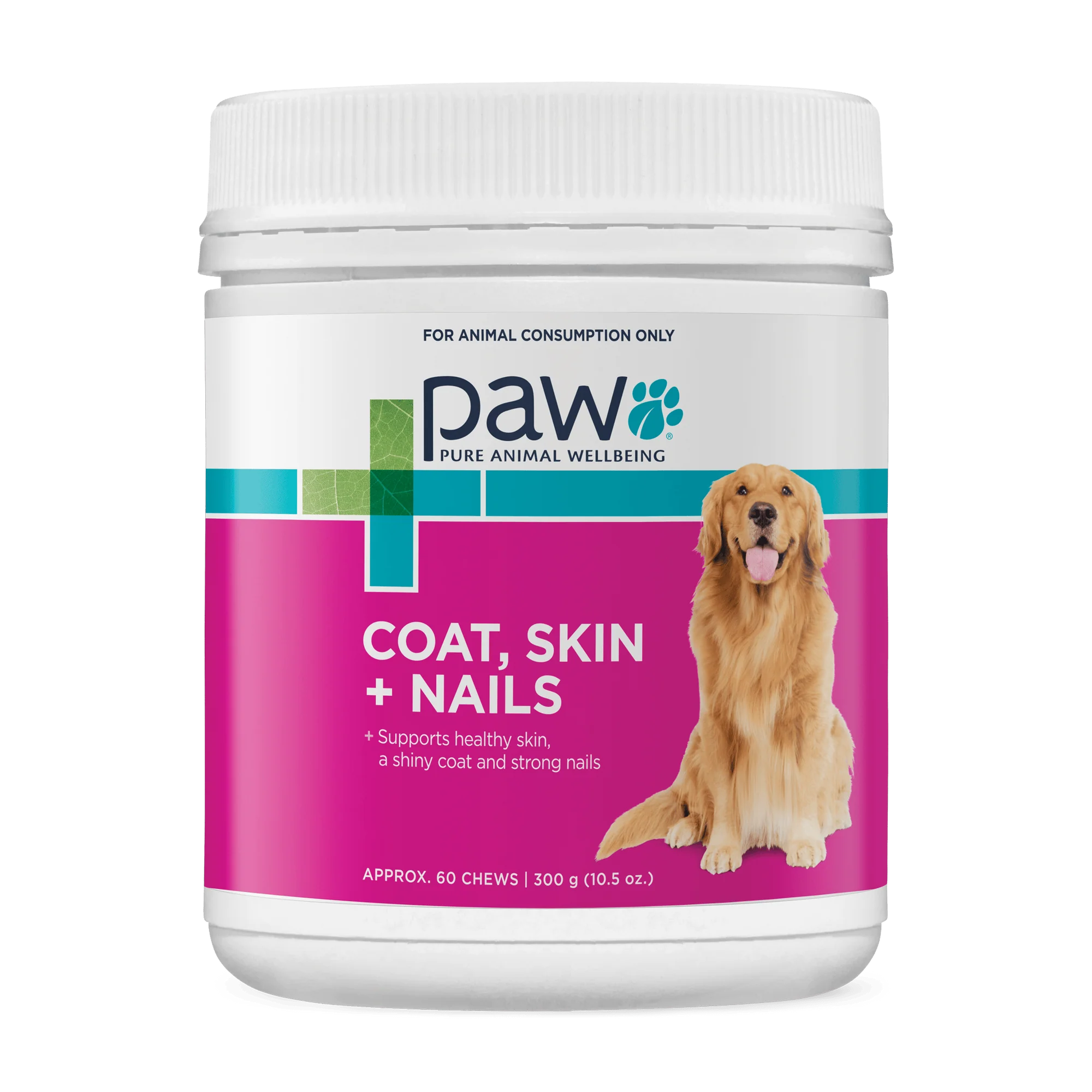 PAW - Coat, Skin + Nails - 60 Chews/300g